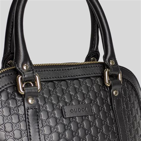 gucci 449654 gg microguccissima mini dome leather crossbody bag black|Gucci crossbody bags for women.